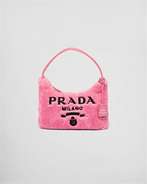 prada fluffy shoulder bag